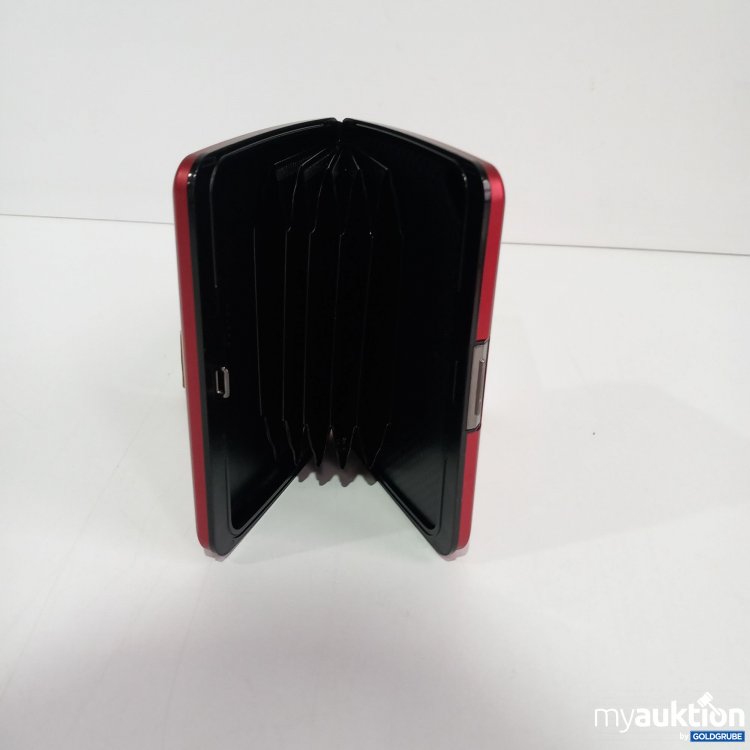 Artikel Nr. 361000 Artikel Nr. 361000: Smart Case V2 Aluminium Wallet rot L, 12x9 cm