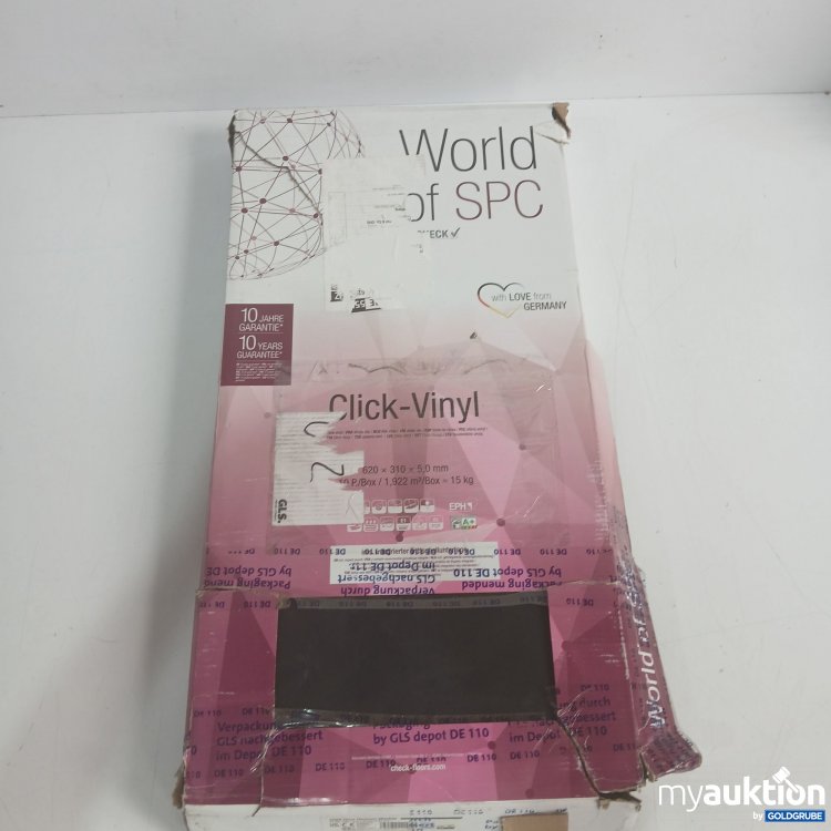 Artikel Nr. 445000 Artikel Nr. 445000: World of SPC Click-Vinylboden schwarz 620x310x5,0mm 10Pack