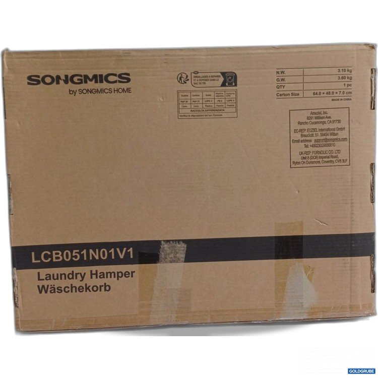 Artikel Nr. 447000 Artikel Nr. 447000: SONGMICS Wäschekorb LCB051N01V1