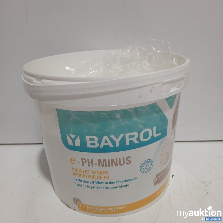 Artikel Nr. 471000 Artikel Nr. 471000: BAYROL e-PH-MINUS PH-Wert Senker 6kg
