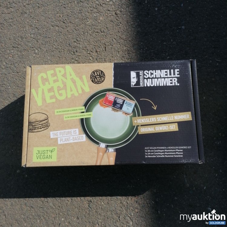 Artikel Nr. 640000 Artikel Nr. 640000: Henssler Schnelle Nummer Set Vegan Pfanne