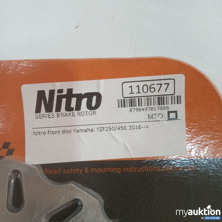 Artikel Nr. 919000: Nitro Brake Rotor YZF250/450 2016->