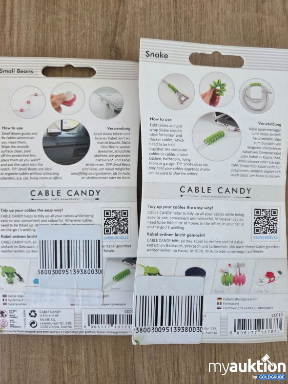 Artikel Nr. 927000 Artikel Nr. 927000: Cable Candy Kabel Organizer