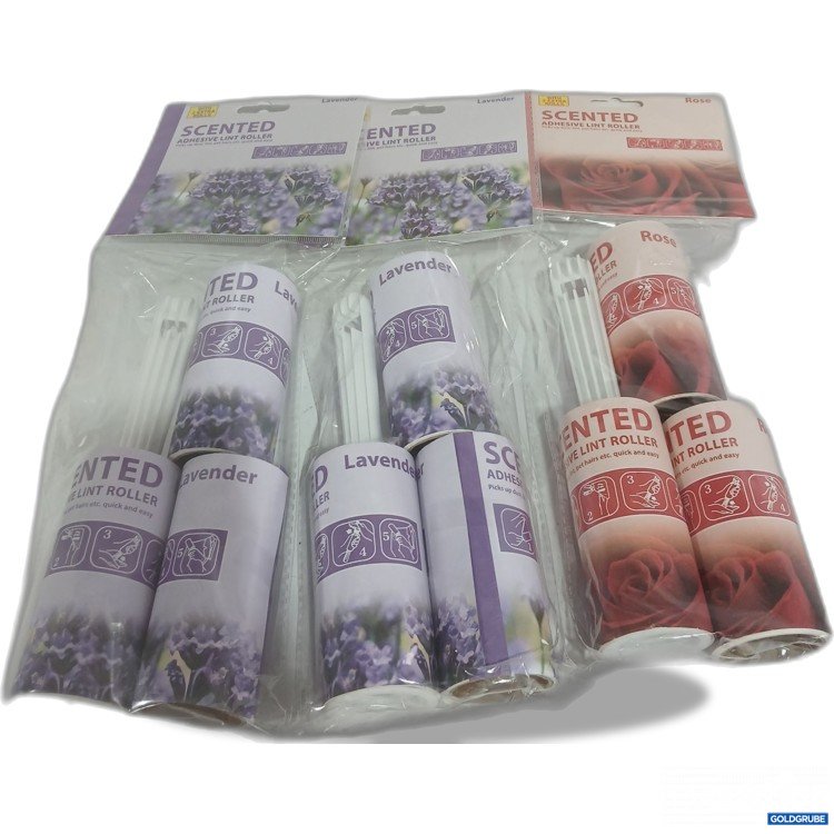 Artikel Nr. 929000: Scented Adhesive Lint Roller Lavender, Rose 3er Set 