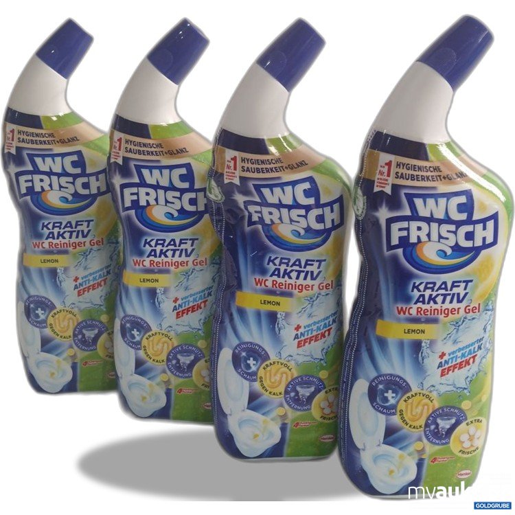 Artikel Nr. 953000: WC FRISCH Kraft Aktiv WC Reiniger Gel Lemon 4x750ml