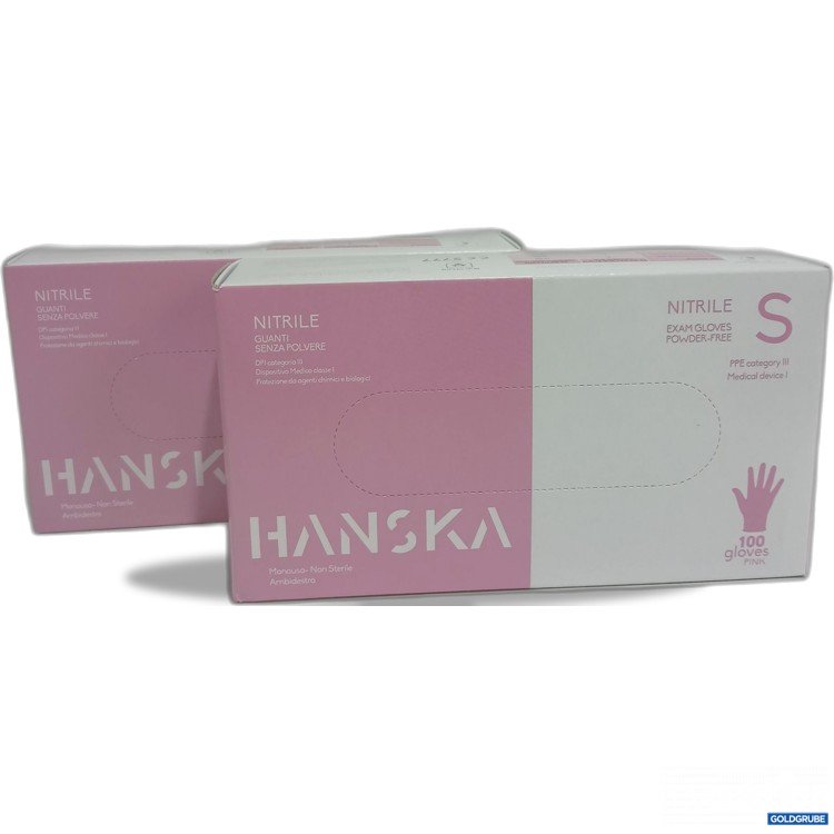 Artikel Nr. 957000: Hanska Einweg Handschuhe pink je 100Paar 