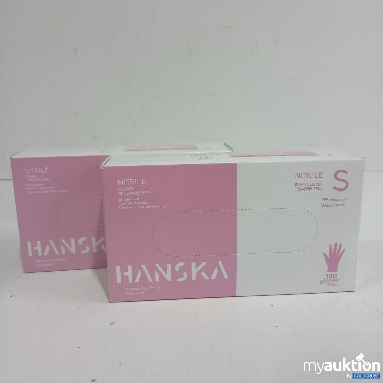 Artikel Nr. 957000: Hanska Einweg Handschuhe pink je 100Paar 
