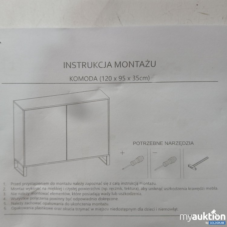 Artikel Nr. 444001 Artikel Nr. 444001: Diverse Kommode, ca 120×95×35cm
