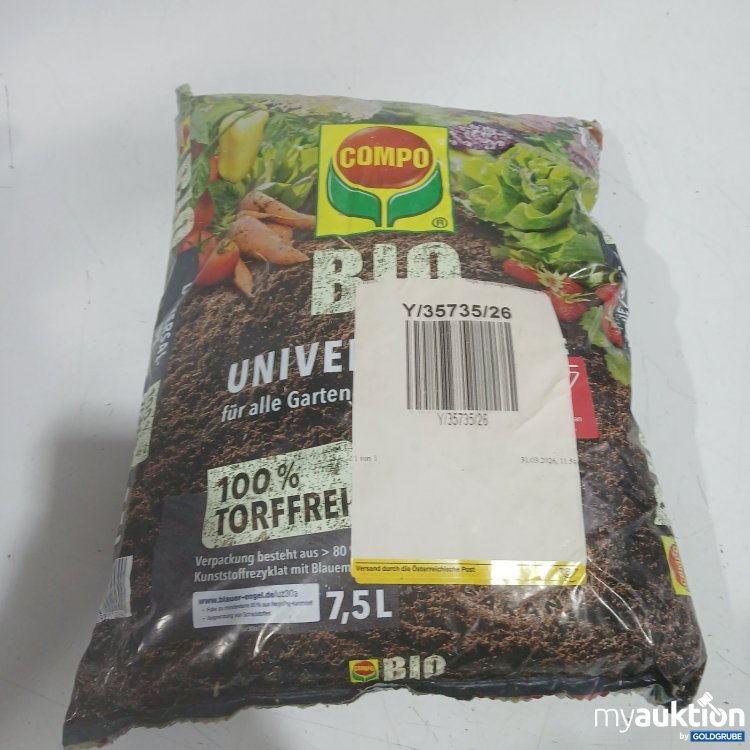 Artikel Nr. 464001 Artikel Nr. 464001: Compo Bio Universal Erde 7,5 l torffrei