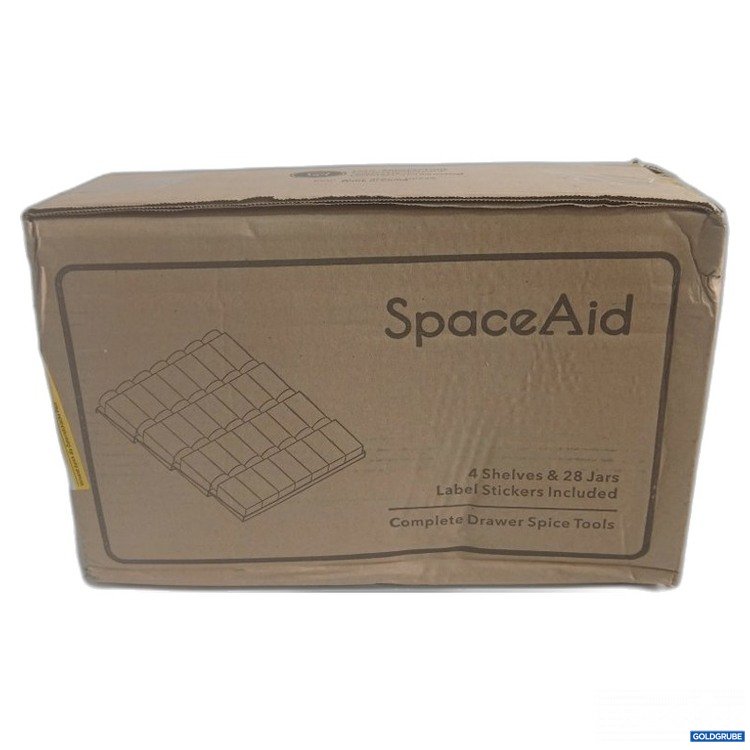 Artikel Nr. 469001 Artikel Nr. 469001: SpaceAid 4 Shelves & 28 Jars Gewürzregal