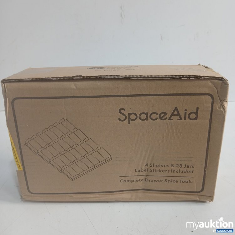 Artikel Nr. 469001 Artikel Nr. 469001: SpaceAid 4 Shelves & 28 Jars Gewürzregal