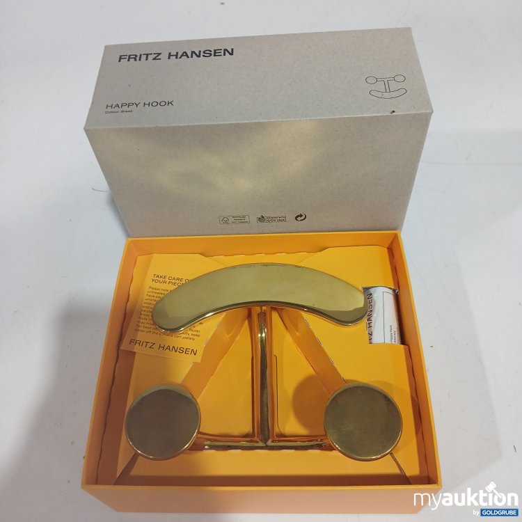 Artikel Nr. 519001: Fritz Hansen Happy Hook Brass 