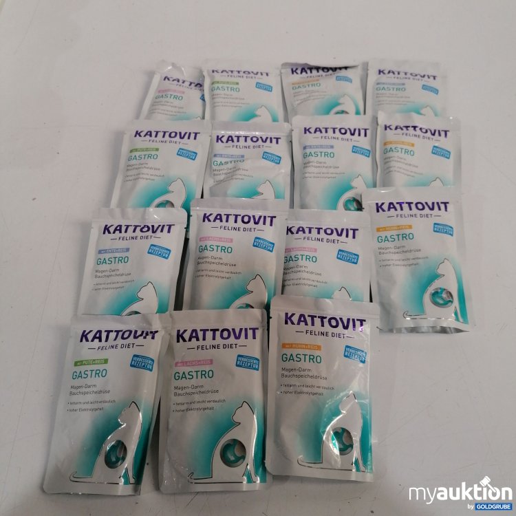 Artikel Nr. 886001: Kattovit Feline Diet Gastro diverse Sorten 15x85g