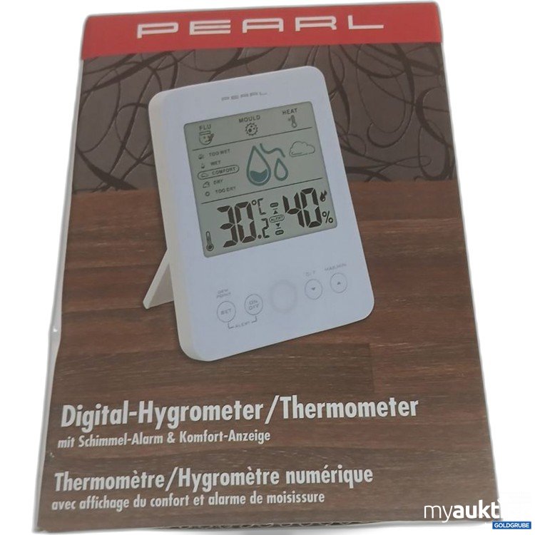 Artikel Nr. 922001: PEARL Digital-Hygrometer/Thermometer