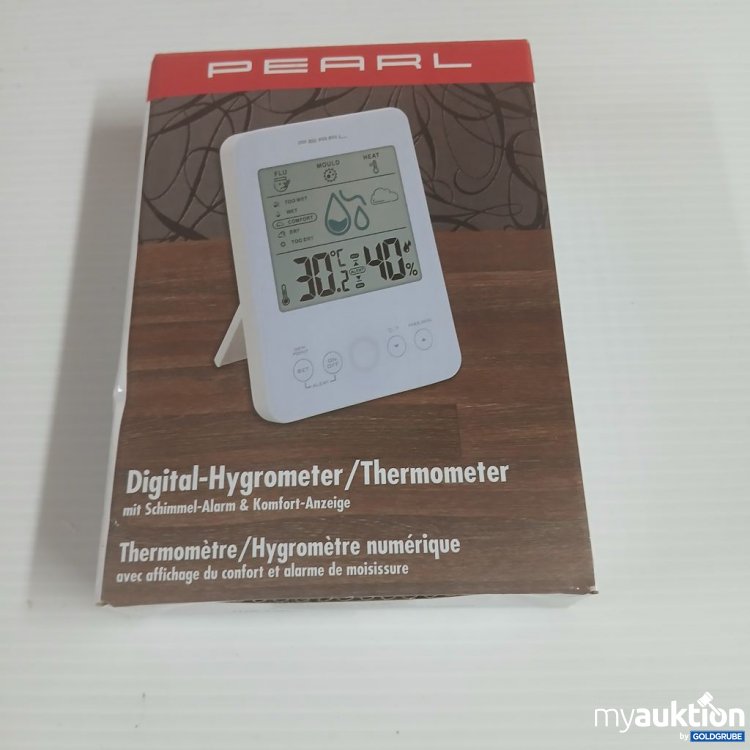 Artikel Nr. 922001: PEARL Digital-Hygrometer/Thermometer