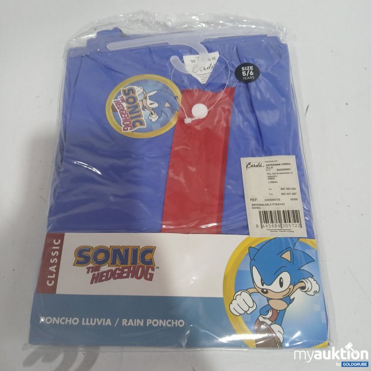 Artikel Nr. 929001: Sonic the Hedgehog Rain Poncho 