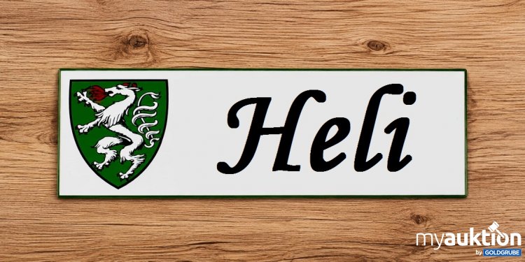 Artikel Nr. 937001 Artikel Nr. 937001: Blechschild