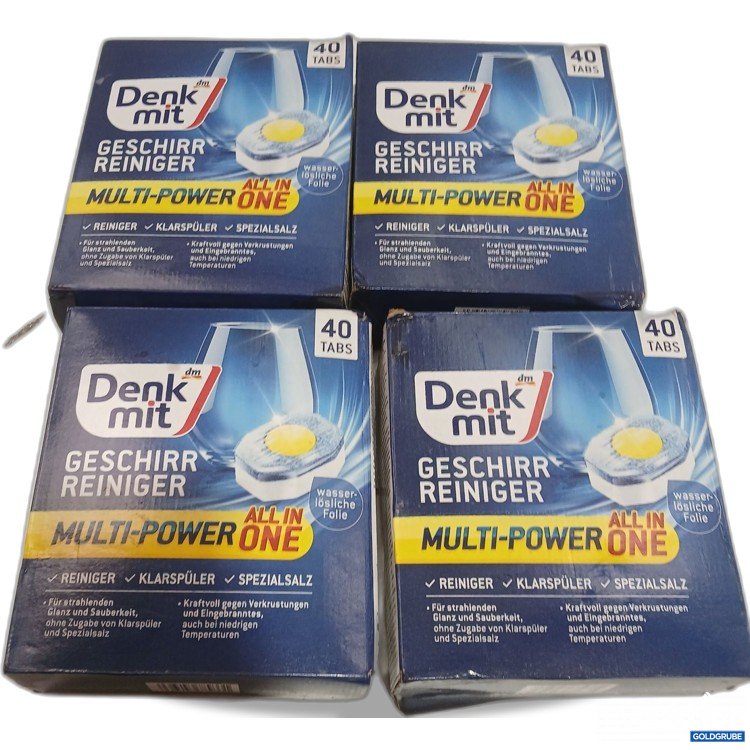 Artikel Nr. 958001: DM Denk mit Geschirrreiniger 4x40 Tabs 