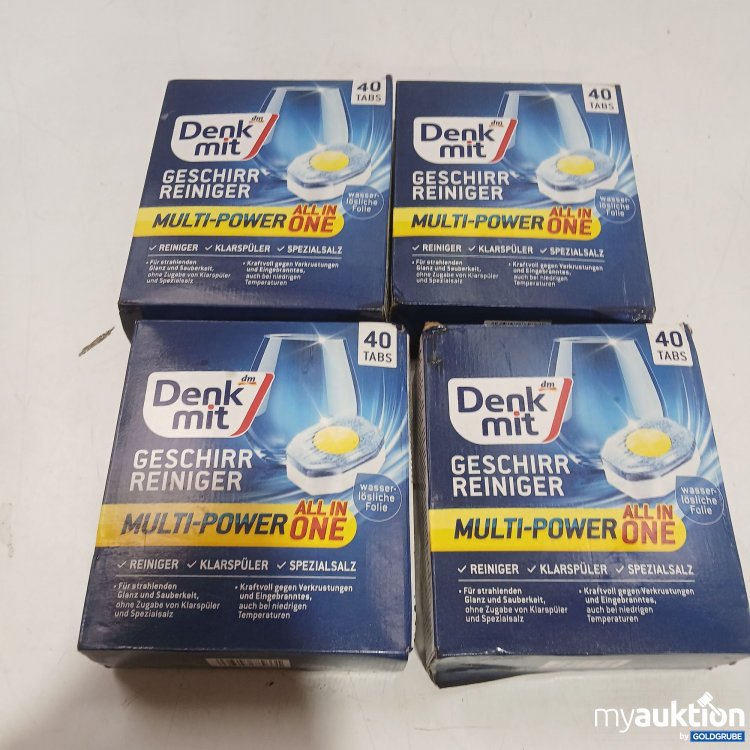 Artikel Nr. 958001: DM Denk mit Geschirrreiniger 4x40 Tabs 