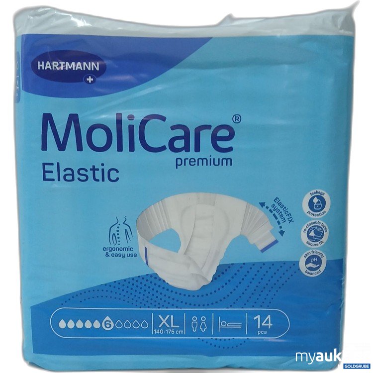 Artikel Nr. 972001 Artikel Nr. 972001: Hartmann Molicare Premium Elastic Windeln, Art.No 299433