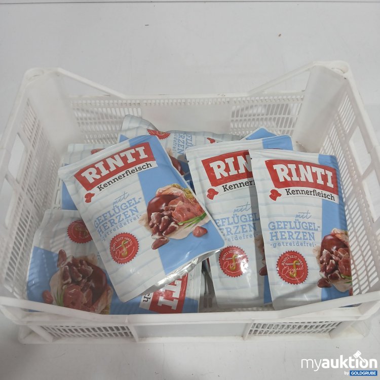Artikel Nr. 973001 Artikel Nr. 973001: Rinti Kennerfleisch mit Geflügelherzen 9x400g