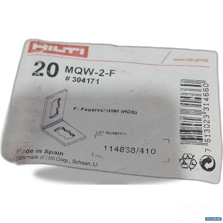 Artikel Nr. 442002: Hilti Mqm 2 F 304171 20stk