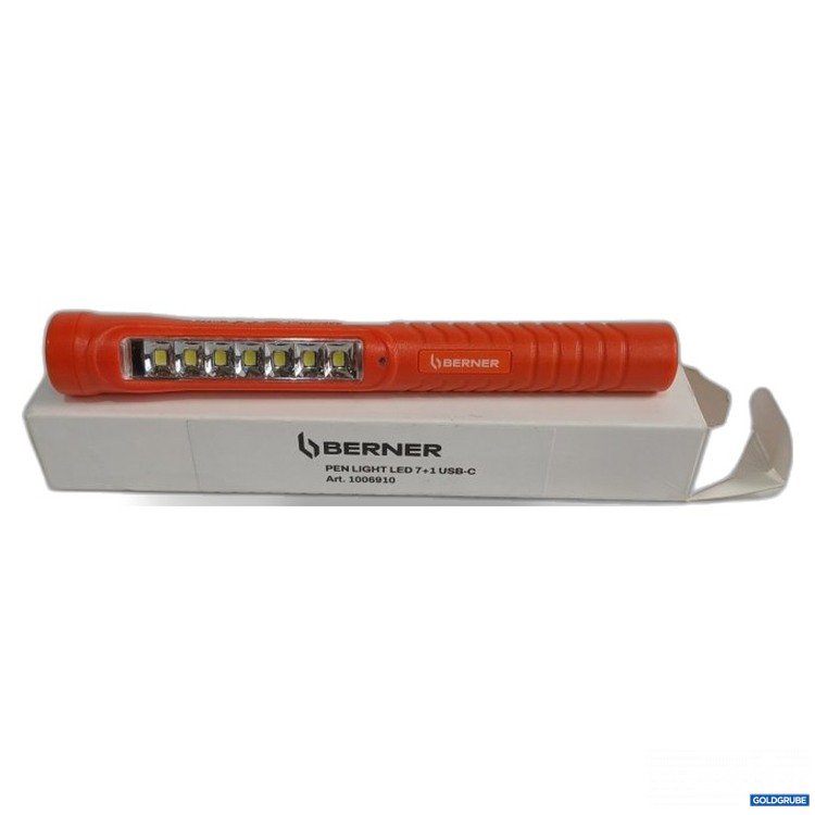 Artikel Nr. 467002 Artikel Nr. 467002: Berner Pen Light LED 7+1 USB-C