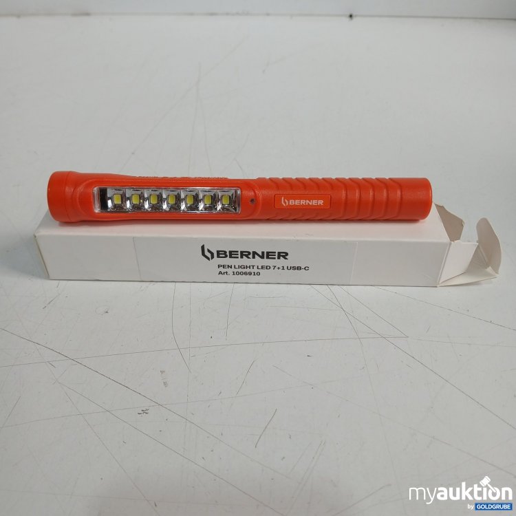 Artikel Nr. 467002 Artikel Nr. 467002: Berner Pen Light LED 7+1 USB-C