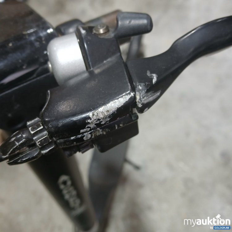 Artikel Nr. 471002 Artikel Nr. 471002: Augument ES210 450W E-Scooter schwarz beschädigt und fehlende Teile kein Lenkrad