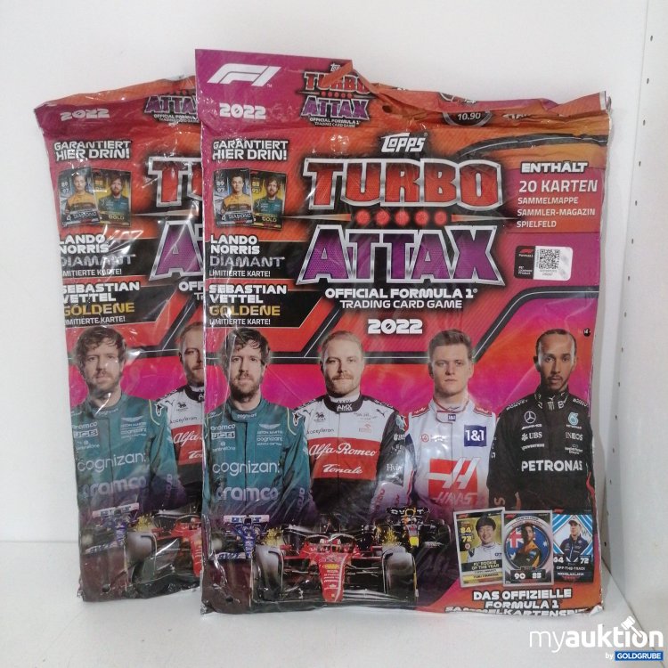 Artikel Nr. 666002 Artikel Nr. 666002: F1 Turbo Attax 2022 Sammelmappe 2 stück