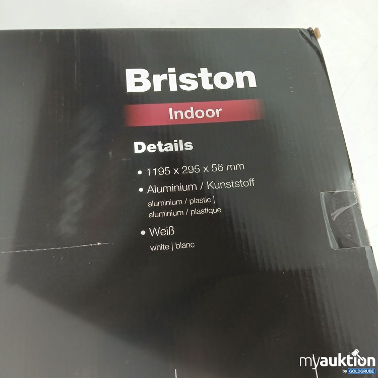 Artikel Nr. 813002 Artikel Nr. 813002: Brilliant Briston Indoor 1195x295x56mm weiß