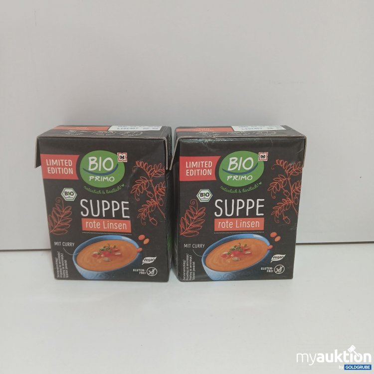 Artikel Nr. 820002: Bio Primo Suppe Rote Linsen je 370ml