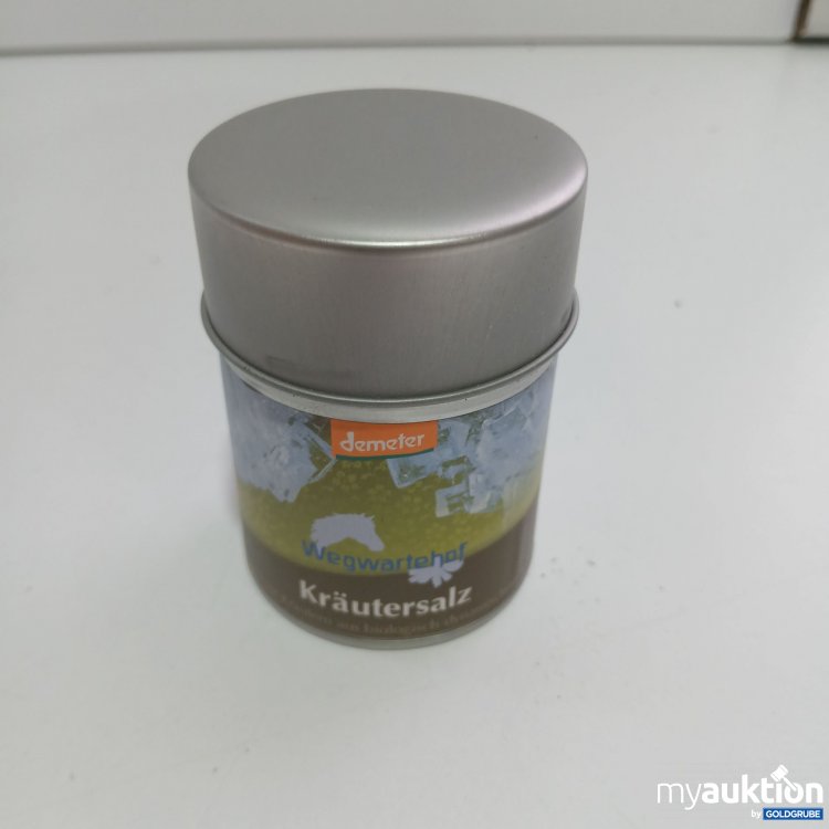 Artikel Nr. 833002 Artikel Nr. 833002: Demeter Wegwartehof Kräutersalz 100g