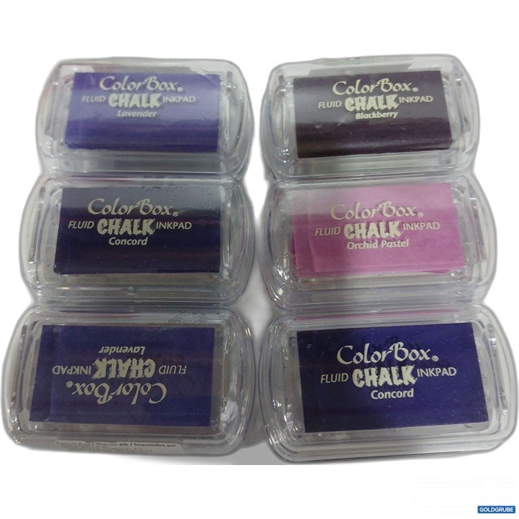 Artikel Nr. 890002: ColorBox  Chalk inkpad 6stk 