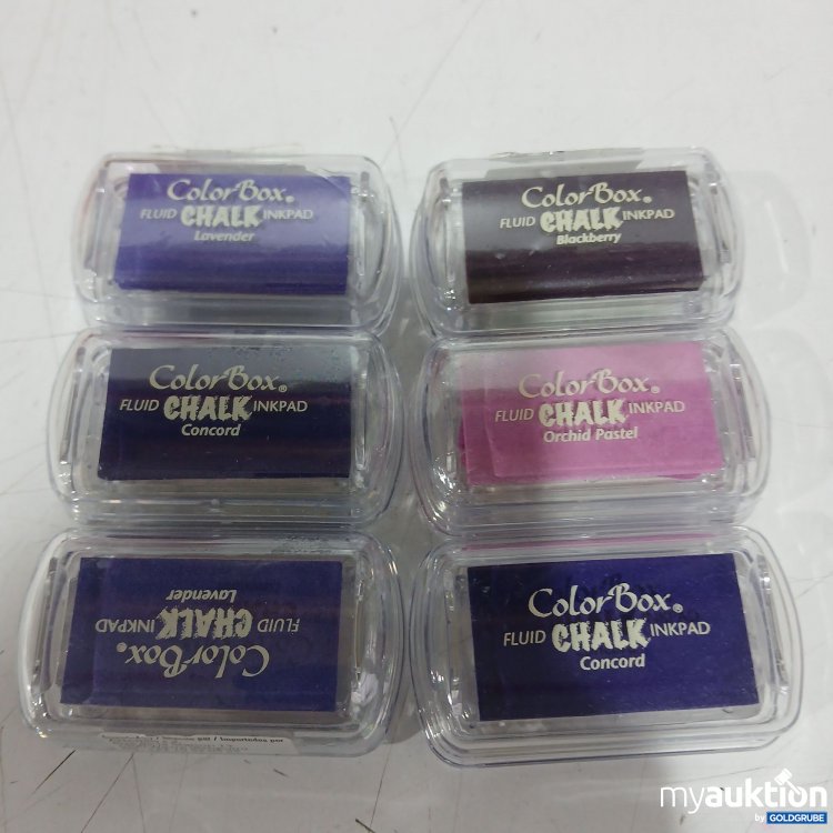 Artikel Nr. 890002: ColorBox  Chalk inkpad 6stk 