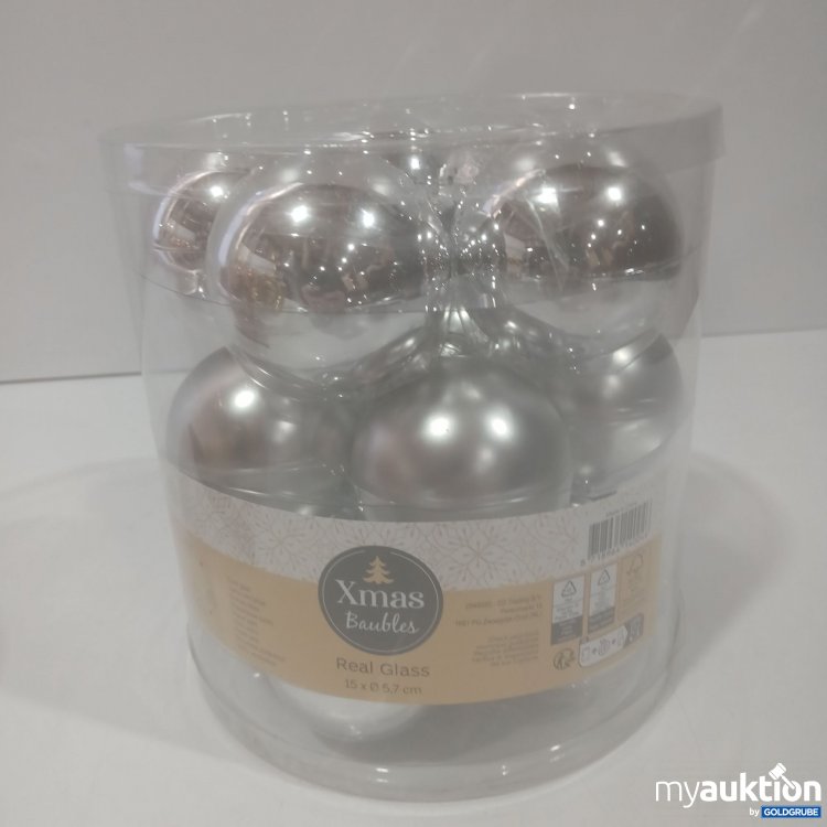 Artikel Nr. 912002 Artikel Nr. 912002: Xmas Baubles Silber
