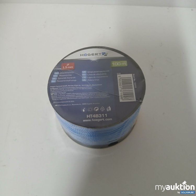 Artikel Nr. 913002 Artikel Nr. 913002: Högert Maurerschnur 100m HT4B311