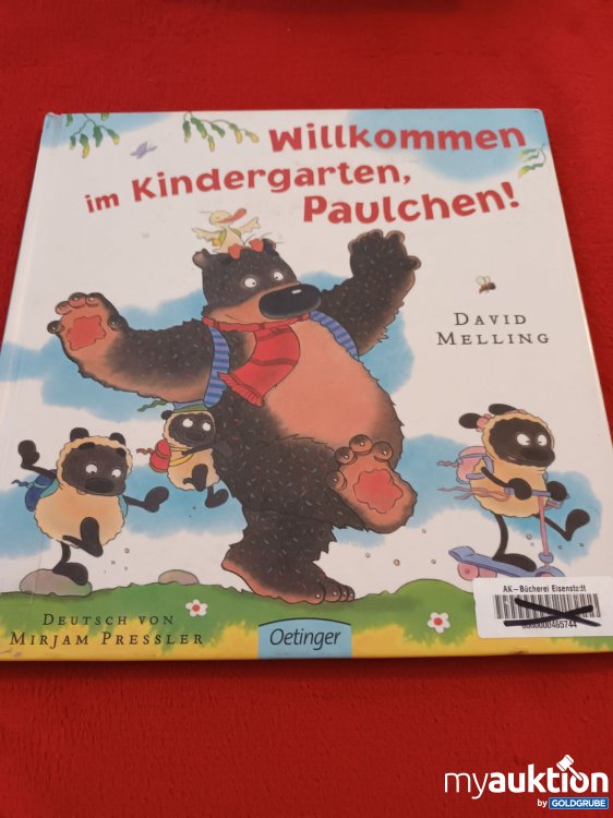 Artikel Nr. 928002 Artikel Nr. 928002: Willkommen im Kindergarten, Paulchen!