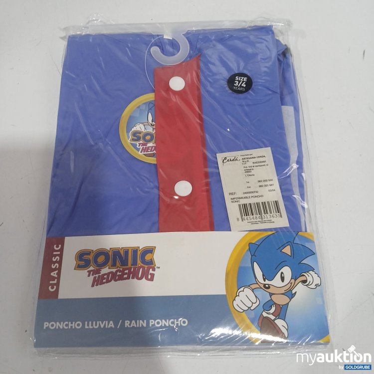Artikel Nr. 929002: Sonic the Hedgehog Rain Poncho 