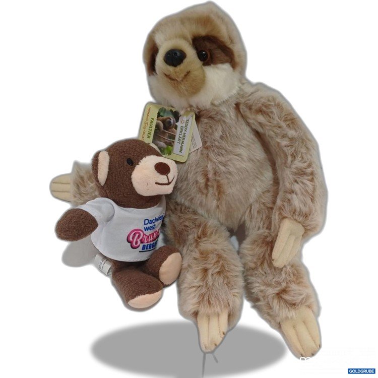 Artikel Nr. 939002 Artikel Nr. 939002: Plüschfaultier und Plüschbär