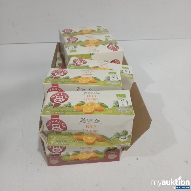 Artikel Nr. 940002 Artikel Nr. 940002: Teekanne Bio Orange 12x18Stk