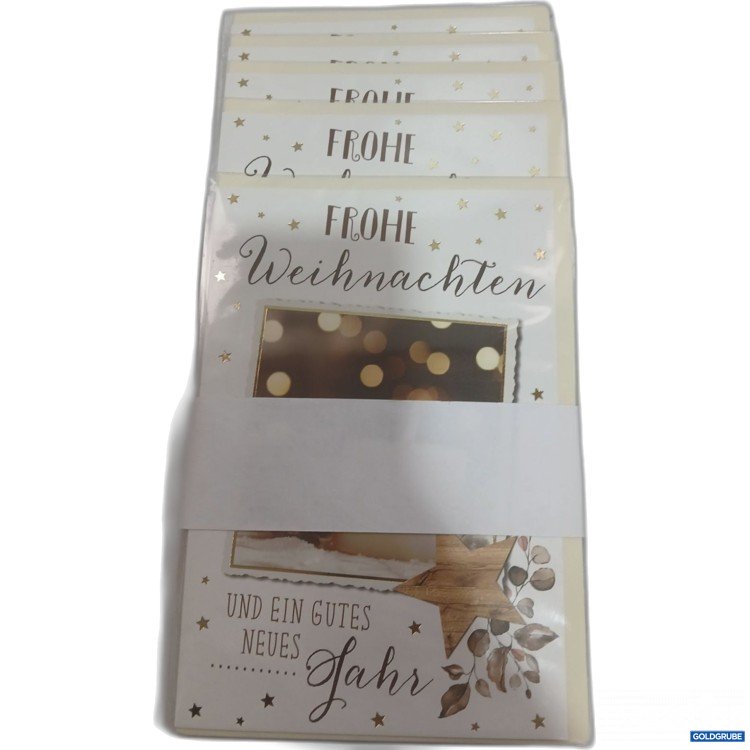 Artikel Nr. 960002: Weigert Weihnachtskarten 5Stk 17,5x12,5cm