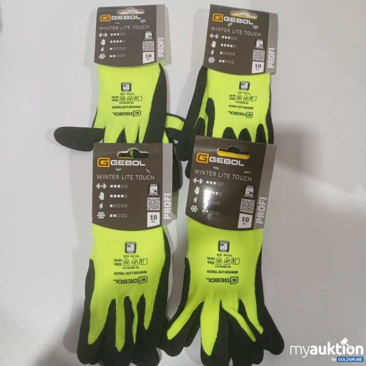Artikel Nr. 962002: GEBOL Winter Lite Touch Arbeitshandschuhe 10