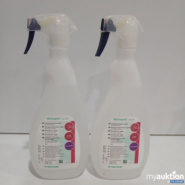 Artikel Nr. 963002: B|BRAUN Meliseptol Schnelldesindektionsmittel 2x750ml