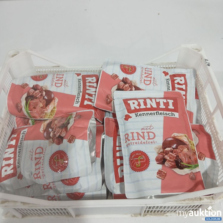 Artikel Nr. 973002: Rinti Kennerfleisch mit Rind 16x400g 