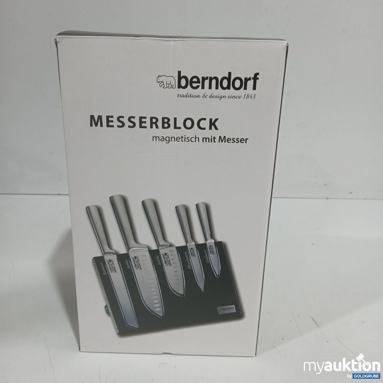 Artikel Nr. 979002: Berndorf Messerblock magnetisch mit Messer 