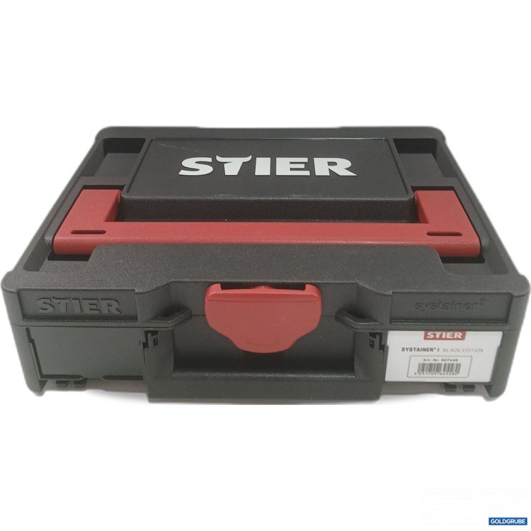 Artikel Nr. 983002: Stier Werkzwugkoffer Black Edition leer 