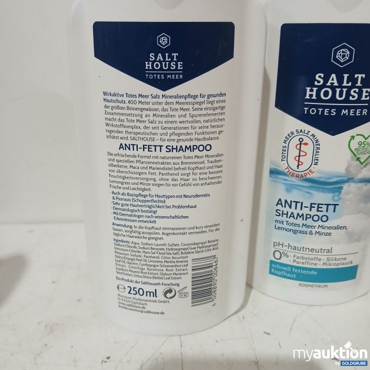 Artikel Nr. 984002 Artikel Nr. 984002: Salt House Anti-Fett Shampoo Totes Meer 250ml