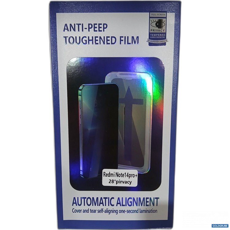 Artikel Nr. 989002 Artikel Nr. 989002: Anti Peep Toughened Film Redmo Note 14 pro+