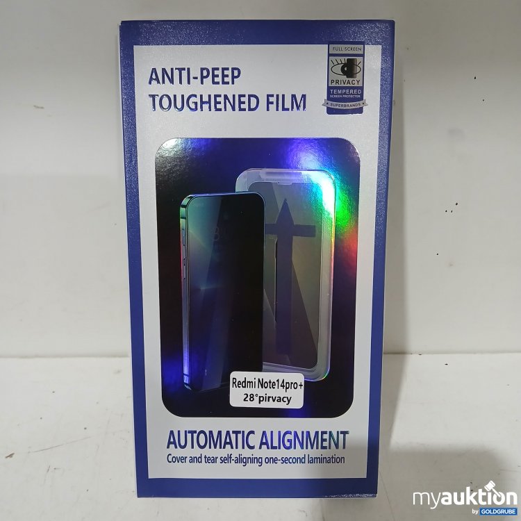 Artikel Nr. 989002 Artikel Nr. 989002: Anti Peep Toughened Film Redmo Note 14 pro+